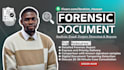 do forensic document examination, handwriting, signature, and report writing