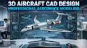 create professional aircraft cad models and 3d designs