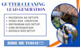 gutter cleaning lead ,lead generation, gutter cleaning facebook ads, google ads