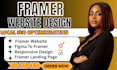 design framer website framer landing page framer web design expert