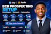 setup clay com apollo io b2b prospecting enrichment and outreach automation
