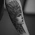create custom clock tattoo illustration