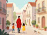create a beautiful digital illustration
