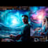 create artistic oil painting portraits