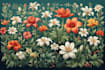 make custom floral and botanical artwork