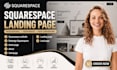 redesign squarespace landing page, optimize squarespace website
