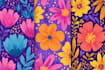 create seamless pattern design and textile print design