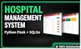 build a hospital or clinic management system with python flask