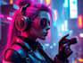 design stunning sci fi, cyberpunk