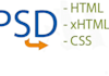convert a psd web layout to html/css