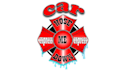 design firefighter themed express car wash logo