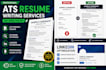 create ats friendly resume, CV and linkedin optimization