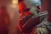 create cyberpunk character art