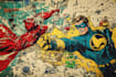 create comic book and custom illustration
