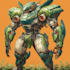 draw an awesome mecha robot art