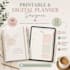 design custom printable and digital planners in canva