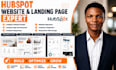 develop custom hubspot website, hubspot landing page, blogs, website migration