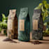 create coffee label and packaging design