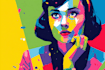 create a unique street pop art illustration