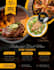 create modern food flyer design