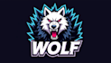 make eye catching wolf head mascot logo with express delivery
