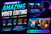 video editing for social media with subtitles and captions