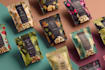 design creative box, pouch and label packaging design