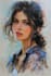 free and unconstrained oil painter