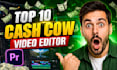 do youtube faceless cashcow video editing