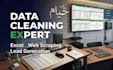 do excel data entry, data cleaning , pdf to excel data entry