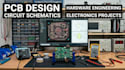 do pcb schematics, hardware design, electronics engineering pcb projects