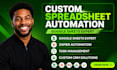 custom spreadsheet automation google sheets expert zapier task managements crm