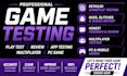 do game testing play test and review game app testing test multiplayer pc game