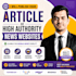 publish guest posts on news and media websites