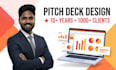 design professional powerpoint presentation and pitch deck
