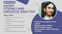 provide expert literary and linguistic analysis