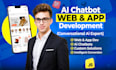 develop ai website, ai chatbot,  ai software developer