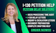 help with i130 petition delay documentation and drafting