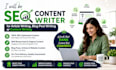 write SEO optimized blog posts, articles and website content