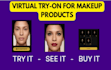 develop ai virtual try on for makeup with website