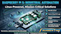 set up raspberry pi 5 industrial automation, linux os, and python scripts