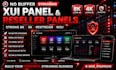offer no buffer streaming reseller panels, xui panel, strong8k, 4k, restream m3u
