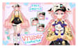 design vtuber live2d model in anime art illustration ready