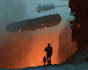 create professional sci fi concept art and futuristic environment designs