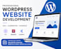 design, build, redesign, develop, customize wordpress website