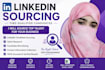 do linkedin sourcing and find qualified candidates