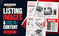 create amazon listing image, a plus content, ebc and brand story that converts