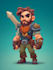 draw 2d game character or 2d game character