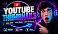 design eye catching youtube thumbnails fast