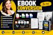 do ebook conversion, epub formatting, kindle and amazon kdp